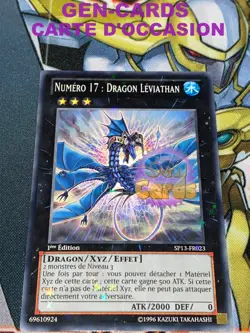 CARTE Yu Gi Oh NUMERO 17 : DRAGON LEVIATHAN SP13-FR023 1ere ed. STARFOI - Image 1