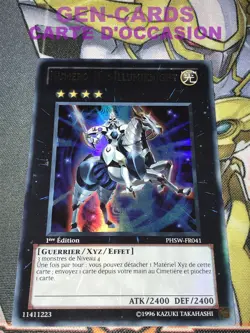 CARTE Yu Gi Oh NUMERO 10 : ILLUMIKNIGHT PHSW-FR041 1ere edition - Image 1