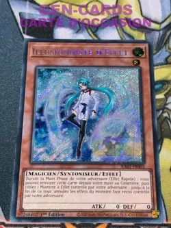 CARTE Yu Gi Oh ILLUSIONNISTE D'EFFET RA01-FR003 1ere edition SECRET RAR - Image 1