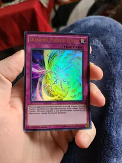 Yugioh Quaking Mirror Force BOSH-EN076 1st Ultra Rare - Image 1