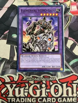 Elemental HERO Gaia Common 1st Edition BLC1-EN154 Yugioh - Image 1