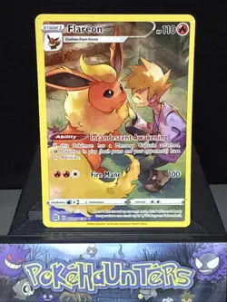 Pokemon Card Flareon TG01/TG30 Brilliant Stars Trainer Gallery Light Play - Image 1