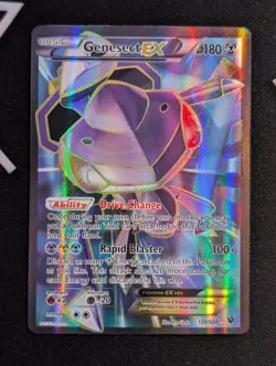 Genesect EX - 120/124 - Fates Collide - Holo Ultra Rare Pokemon Card NM-M - Image 1