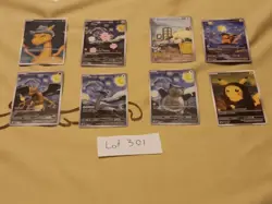 8Starry Night Pokemon x Van Gogh Promo Card - Please read description. - Image 1