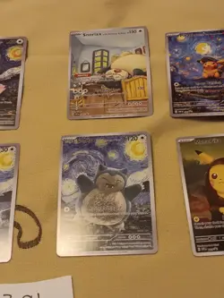 8Starry Night Pokemon x Van Gogh Promo Card - Please read description. - Image 4