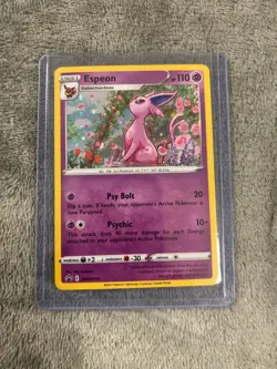 Espeon - SWSH174 - Pokemon Sword & Shield Promo Ultra Rare Holo Card NM - Image 1