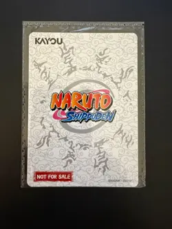 Naruto Uzumaki Promo Card Kayou PSA Magazine Exclusive SEALED NEW - Image 2