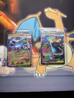 Pokemon TCG Phantasmal Flames Mega Charizard x EX Card Lot of 2 - Image 1
