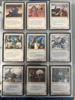 Magic The Gathering Homelands Complete Set M/NM/LP MTG 140 Cards TCG 1995 - Image 1