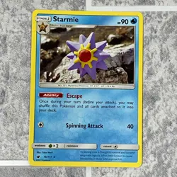 Starmie Rare Pokemon Trading Card 16/111 Crimson Invasion Mint - Image 1