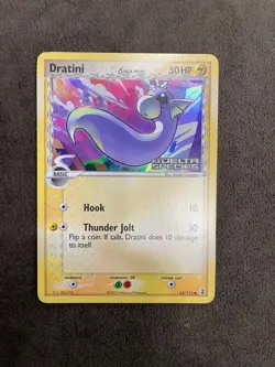 Dratini 65/113 EX Delta Species Stamped 2005 Reverse Holo Pokemon Card TCG - Image 1