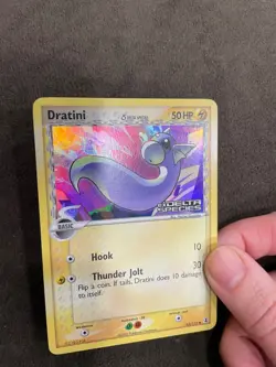 Dratini 65/113 EX Delta Species Stamped 2005 Reverse Holo Pokemon Card TCG - Image 3