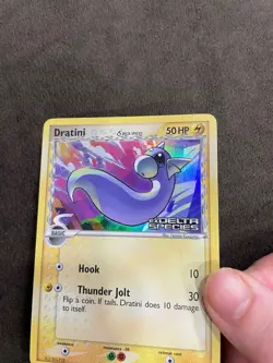 Dratini 65/113 EX Delta Species Stamped 2005 Reverse Holo Pokemon Card TCG - Image 5