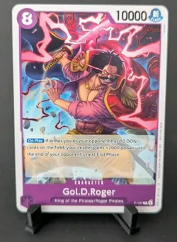 Gol D Roger P-107 Promo | English One Piece Card Game TCG - Image 1
