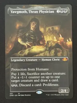 1x MTG Yawgmoth, Thran Physician (Borderless) - Dominaria Remastered (DMR) #431 - Image 1
