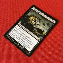 MTG “GLISTENING OIL” New Phyrexia Reg Rare 62/175 Light Play *Ships Free** - Image 3