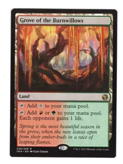 MTG Grove of the Burnwillows, Near Mint, English Iconic Masters - Image 1