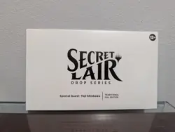 MTG Secret Lair Special Guest: Yoji Shinkawa TRADITIONAL FOIL - Sealed New - Image 2