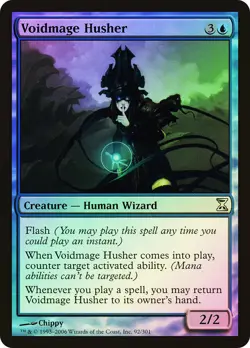 MTG FOIL Voidmage Husher - Time Spiral #092 - Image 1