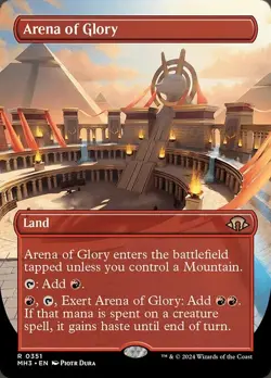 Arena of Glory Borderless Regular #351 | MH3 Modern Horizons 3 | MTG - Image 1