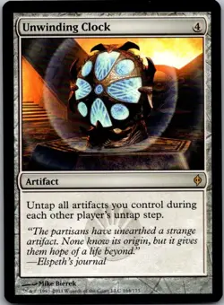 Unwinding Clock - New Phyrexia (164) | NM | [NPH] - Image 1