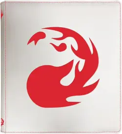 Ultra PRO 12-Pocket PRO-Binder Magic The Gathering MTG Mana 8 Mountain - Image 1