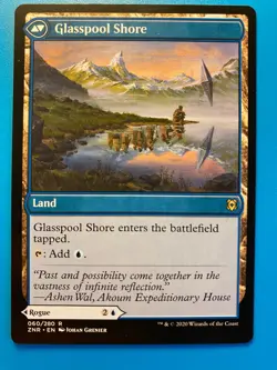 MTG 1x Glasspool Mimic Shore 60 Zendikar Rising Magic the Gathering x1 NM - Image 2