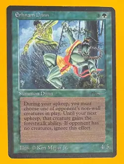 MTG ERHNAM DJINN (Ink) Beta (OldManMTG 008-588) - Image 1