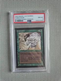 PSA 8 Fungusaur International Edition 1993 Magic the Gathering Near Mint - Image 1
