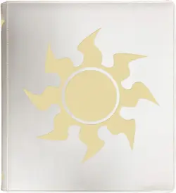 Ultra PRO 12-Pocket PRO-Binder Magic The Gathering MTG Mana 8 Plains - Image 1