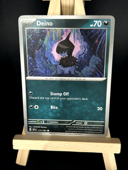 Deino 117/191 Pokemon Karte TCG aus Sturmische Funken - Image 1
