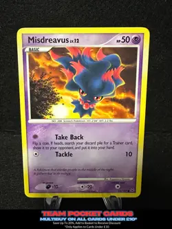 Misdreavus 83/127, Platinum, Pokemon, MP - Image 1
