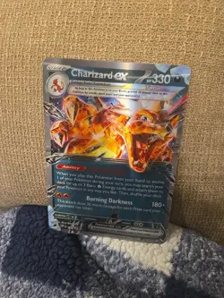 Jumbo Lenticular Charizard ex - 054/091 - SVP 196 -Exclusive Promo Pokemon - Image 2