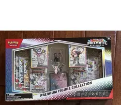 Pokemon TCG Prismatic Evolutions Premium Figure Collection Sealed New - Image 1