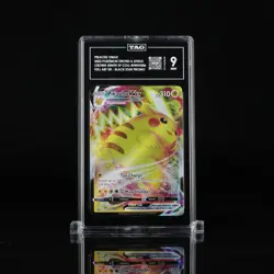 2023 Pokemon Crown Zenith #SWSH286 Pikachu VMAX Black Star Promo - FA TAG 9.. - Image 1