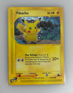 Pokemon 2003 Pikachu 84/144 w/ Pink Dot ERROR and Raichu 27/144 skyridge WOTC - Image 2