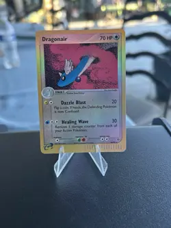 Vintage 2003 Pokemon EX Dragon Dragonair #14/97 Reverse Holo Rare LP - Image 1