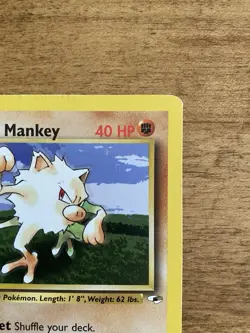 Pokemon TCG - 1st Edition Brock's Mankey 68/132 - Gym Heroes - WOTC Vintage 2000 - Image 5