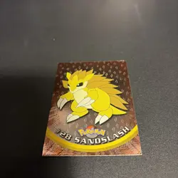 2000 Topps Pokemon TV Animation Foil #28 Sandslash - Image 1
