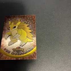 2000 Topps Pokemon TV Animation Foil #28 Sandslash - Image 4