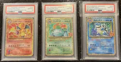 PSA 10 Pokemon Japanese 25th Anniversary 2021 Charizard Venusaur Blastoise Promo - Image 1