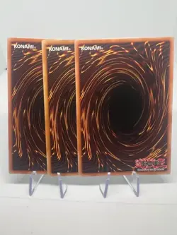 3x Yu-Gi-Oh! Royal Tribute Ultra Rare LCYW-EN195 Yugi's World 2x Unl, 1x 1st ed - Image 2