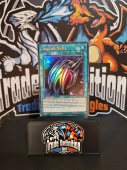 Dragon Nails BLCR-EN003 Ultra Rare 1st Edition YuGiOh - Image 1