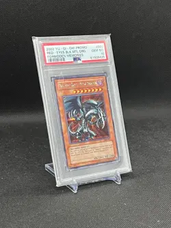 PSA 10 GM 2002 Red Eyes Black Metal Dragon FMR-001 Secret Promo YuGiOh English - Image 3