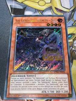 CARTE Yu Gi Oh SIX SAMOURAIS SECRETS - DOJI SPWA-FR004 1ere edition - Image 1