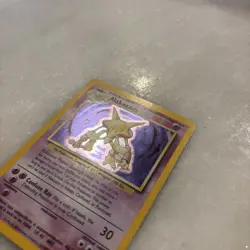 Pokemon Alakazam TCG Base Set Holo Rare Card 1/102 LP Condition - Image 2