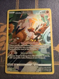 1x Galarian Zapdos Promo Sword & Shield Promo Cards SWSH283 Near Mint - Image 1