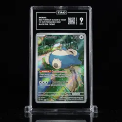 2023 Pokemon Snorlax #051 Holo Scarlet & Violet Promo Cards TAG 9 - Image 1