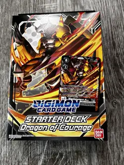 Digimon Card Game Dragon of Courage Starter Deck - ST15! NEW! SEALED! - Image 3