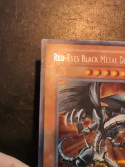 Yu-Gi-Oh! PRISMATIC SECRET CARD RED-EYES BLACK METAL DRAGON FMR-001 MP - Image 5